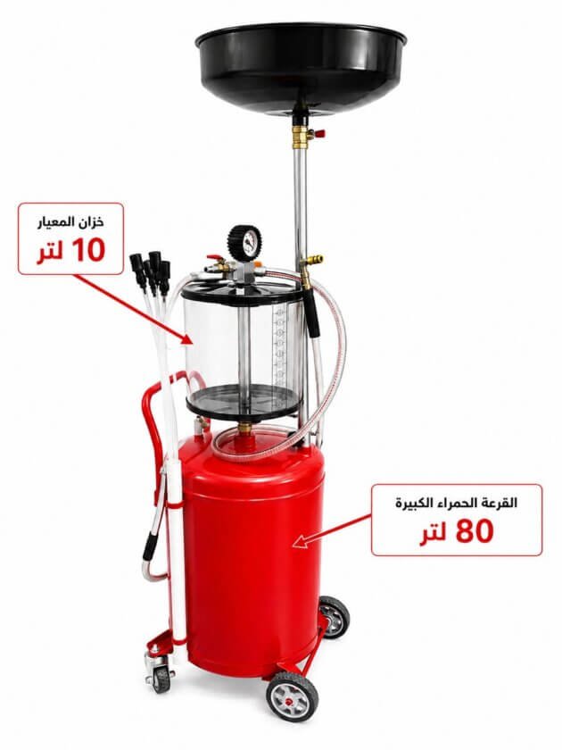 Récupérateur d'huile 80L